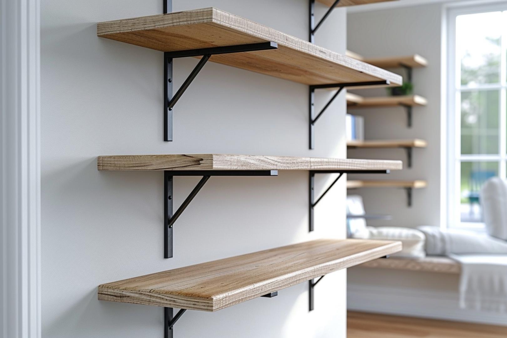 DIY : créer des étagères murales minimalistes