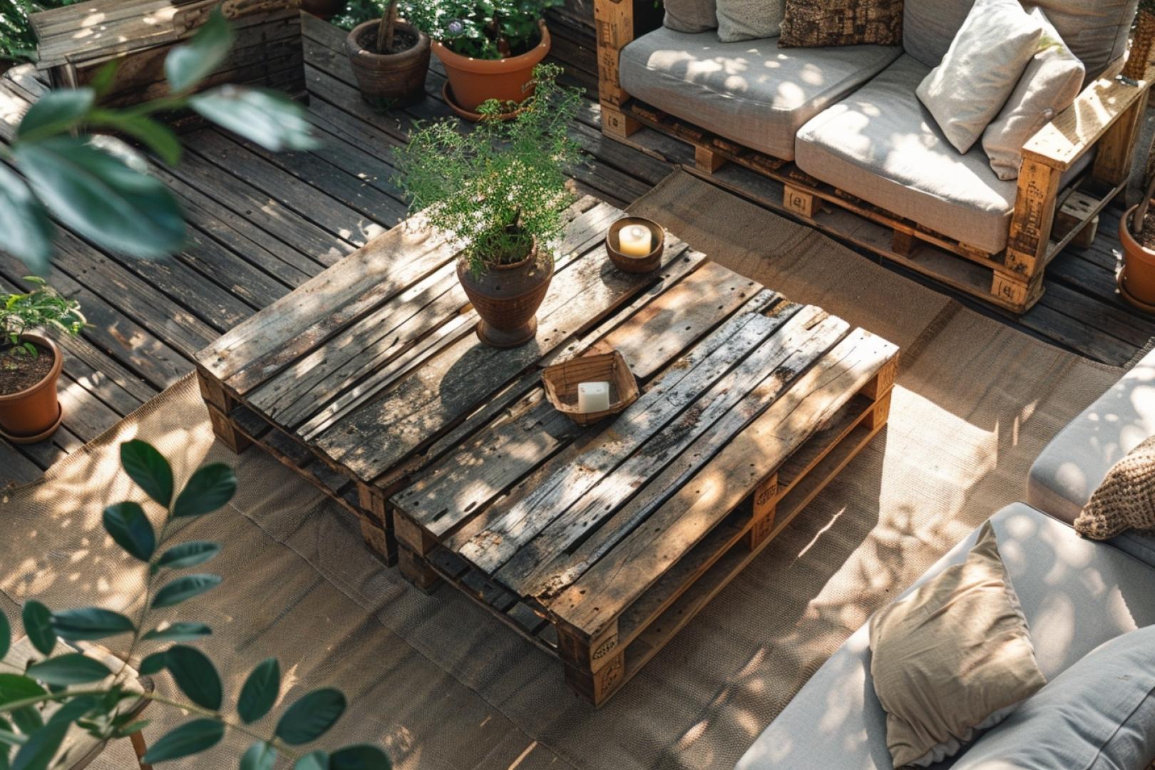DIY : créer des meubles à partir de matériaux recyclés
